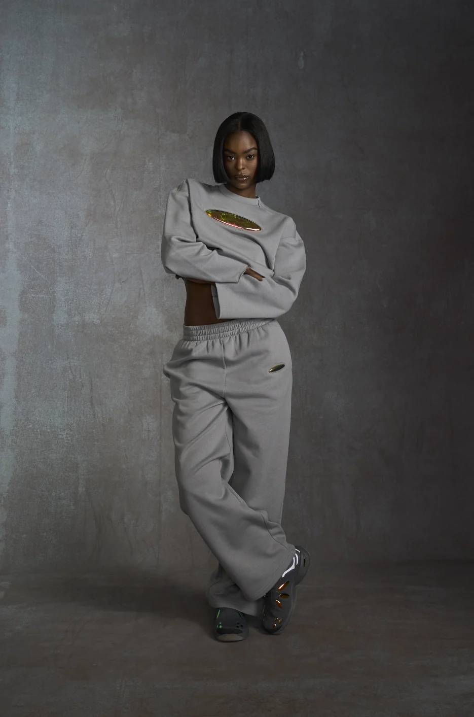 741 Sweatpants - Grey Nebula - Image 2