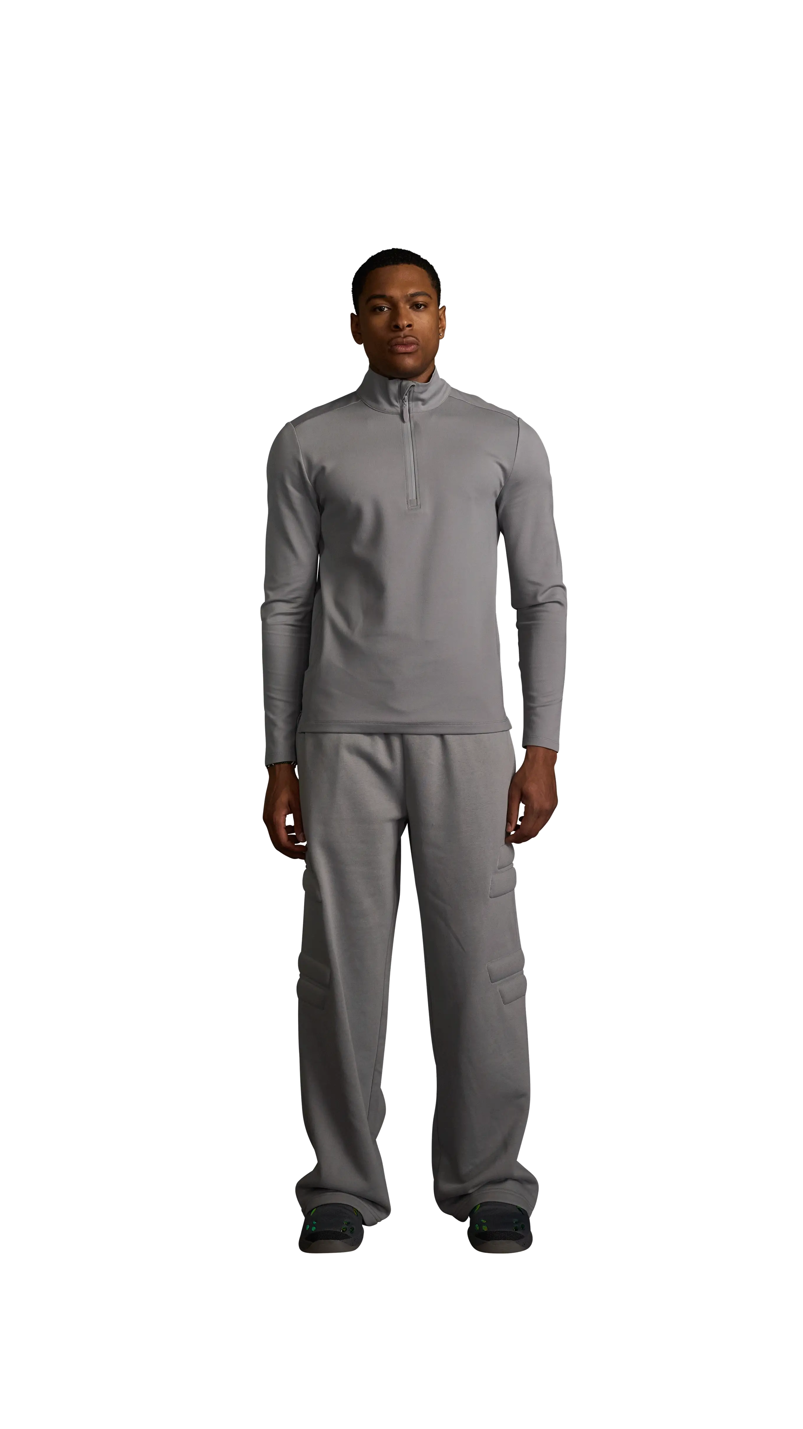 COMMANDER QUARTER ZIP - Grey Nebula - Image 4